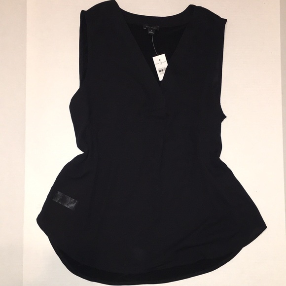 🖤 Ann Taylor Sleeveless Blouse (NWT) – Size M - Picture 1 of 6